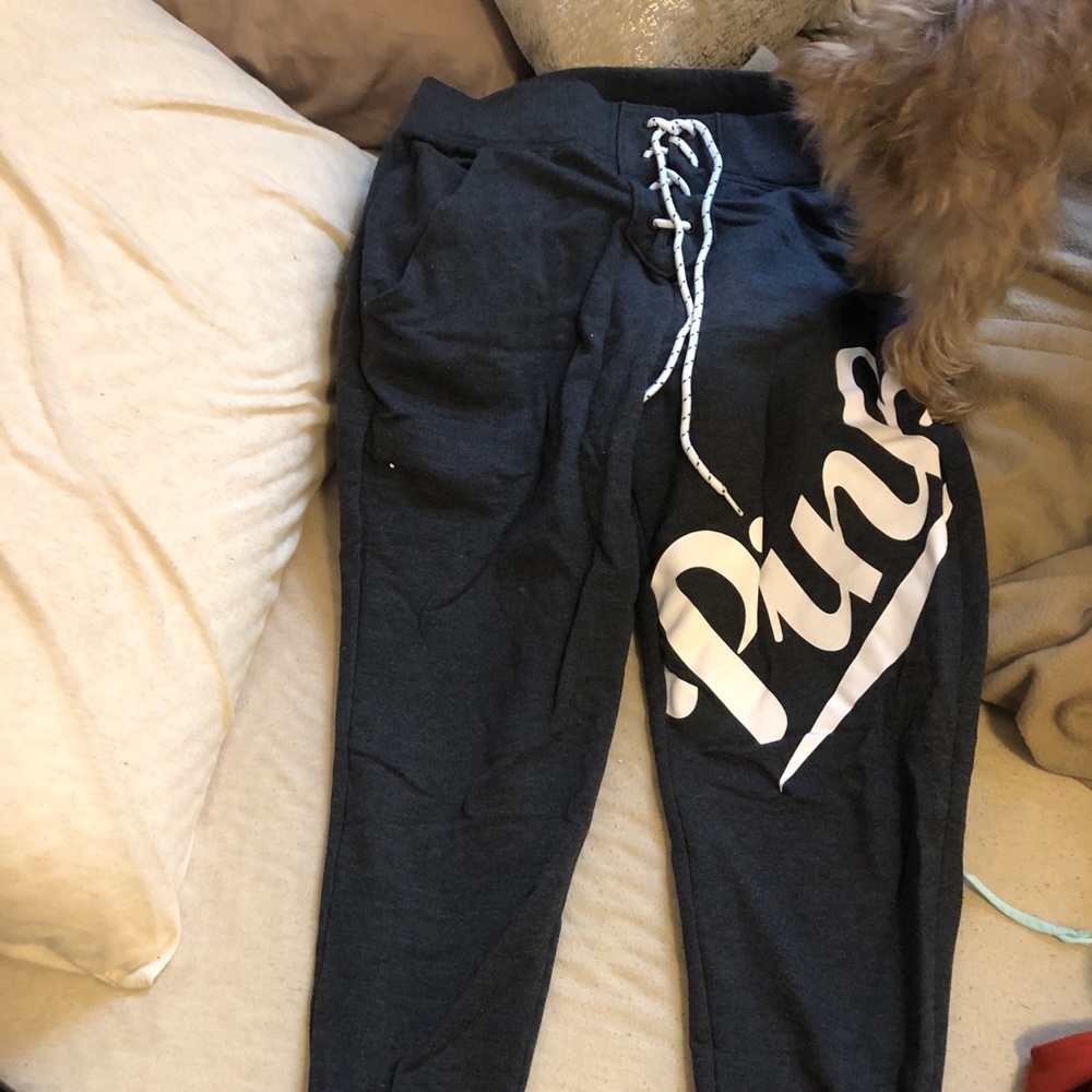 Pink joggers